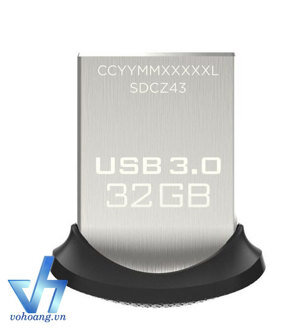 USB 3.0 Sandisk Ultra Fit CZ43 (SDCZ43) - 32GB