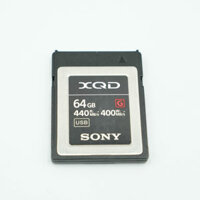 Thẻ Nhớ XQD Sony 64GB 440Mb/400Mb/s G-Series (QD-G64F) - Cũ