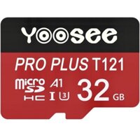 Thẻ nhớ YooSee 32GB cao cấp - chuyên dụng cho camera wifi, smartphone , loa đài - Thẻ nhớ Yoosee Pro Plus | BH 5 Năm