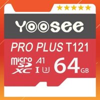 THẺ NHỚ YOOSEE 64G PRO PLUS T121 MỚI - Hàng nhập khẩu