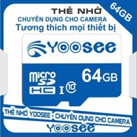 Thẻ nhớ YooSee chính hãng - 64GB tốc độ cao C10