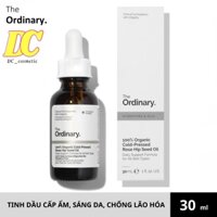 THE ORDINARY 100% Organic Cold-Pressed Rose Hip Seed Oil Tinh dầu nụ tầm xuân giảm dầu mụn 30ml