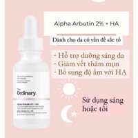 The Ordinary Alpha Abutin 2%+HA