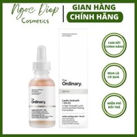 The Ordinary Lactic Acid 5% ,10% + HA, Serum giảm thâm sáng da - Ngọc Diệp cosmetics