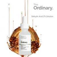 The Ordinary salicylic acid serum trị mụn ẩn trị mụn đầu đen ở mũi chăm sóc da mặt