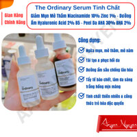 The Ordinary Serum Giảm Mụn Mờ Thâm Niacinamide 10% Zinc 1% - Dưỡng Ẩm Hyaluronic Acid 2% B5 - Peel Da AHA 30% BHA 2%