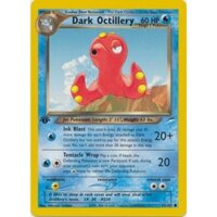 Thẻ Pokemon Dark Octillery - 62/105 - Common 1st Edition NM