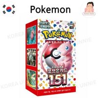 [Thẻ Pokemon] Hộp tăng áp Scarlet & Violet 151 SV2a Gói tăng cường ver / 20 gói tăng cường Hàn Quốc kín (7 thẻ ngẫu nhiên mỗi gói)