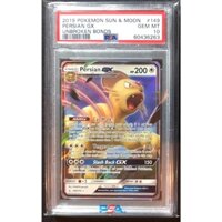 Thẻ Pokemon Sun and Moon Persian GX Unbroken Bonds Card 149 PSA 10 EN d65 6