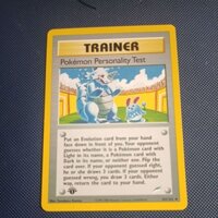 Thẻ Pokemon TCG Chính Hãng Pokemon Personality Test - 102/105 - Uncommon 1st Edition NM