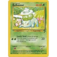 Thẻ Pokemon TCG Chính Hãng Bulbasaur - 67/130 - CommonBase Set 2 Singles