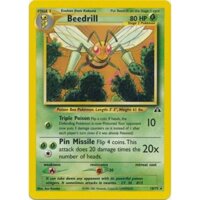 Thẻ Pokemon TCG Chính Hãng Beedrill - 18/75 - Rare Unlimited Neo Discovery Unlimited Singles