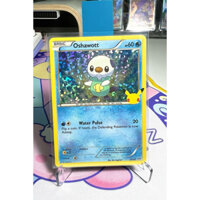Thẻ Pokemon tcg Oshawott Promo kỉ niệm 25th 21/25 chính hãng