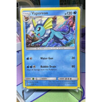 Thẻ Pokémon tcg Vaporeon Holo 18/68 chính hãng