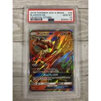 Thẻ PSA 10 2018 Pokemon Sun & Moon Blaziken GX Celestial Storm 28 EN d65 14
