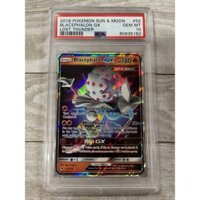 Thẻ PSA 10 2018 Pokemon Sun & Moon Blacephalon GX Lost Thunder 52 EN d65 31