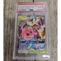 Thẻ PSA 10 2019 Pokemon Sun & Moon M LPNY & JGLYPF GX Cosmic Eclipse 165 En d65 69