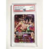 Thẻ PSA 10 Gem Mint 2023 One Piece PORTGAS.D. ACE SR ALT ART 0P02-013 TCG 1459 NF22 1-7