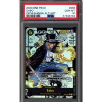 Thẻ PSA 10 Gem Mint 2023 One Piece SABO OP04-Manga TCG 1459 NF22 1-13