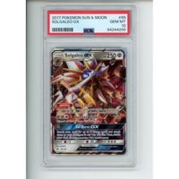 Thẻ PSA 10 GEM MINT English Pokemon Solgaleo GX 89/149 Full Art UR Holo d64 35