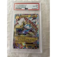 Thẻ PSA 10 Gem Mint Pokemon 2015 X & Y Ancient Origins M Ampharos EX 28/98 GEM MIMT EN d64 9