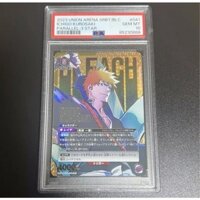 Thẻ PSA 10 Gem Mint PSA10 Bleach Ichigo Kurosaki Star 3 Union Arena d66 1b
