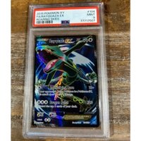 Thẻ PSA 9 MINT English Pokemon RAYQUAZA EX #104 Full Art UP Holo d64 40