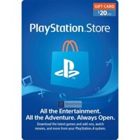 Thẻ PSN Gift Card 20$ - US