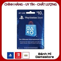 Thẻ PSN Gift Card US - 10$