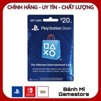 Thẻ PSN Gift Card US - 20$