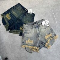 THE QUẠO -  Quần Short Nữ Lưng Cao Dáng Ngắn Lòi Túi R2308_512