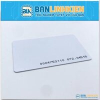 Thẻ RFID 125Khz Loại Card                                               Yêu thích
