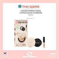 [The Saem] Cover Perfection Convealer Cushion Renew SPF50 + / PA + + + +