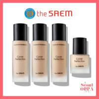 [the SAEM] Cover Perfection Concealer Foundation 30ml, 15ml SPF 40 PA++ Kem Nền Phấn Nước Kem Lót Trang Điểm Air Cushion Long Lasting Semi Matte Facial Makeup Liquid Base Shades