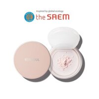 [THE SAEM] Eco Soul Bounce Powder 10g  Phấn Trang Điểm  Tiện Dụng Chất Lượng Cao