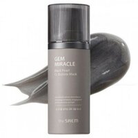 The Saem Gem Miracle Black Pearl O2 Bubble Mask/ Кислородная маска для лица с экстрактом черного жемчуга 105 мл