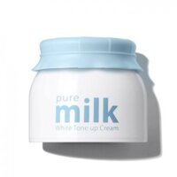 THE SAEM Pure Milk White Tone Up Cream 50ml - Крем с молочными протеинами для выравнивания тона кожи 50мл