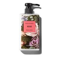 The SAEM Touch On Body Rose Body Lotion 300ml - Увлажняющий лосьон для тела с экстрактом дамасской розы 300мл