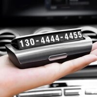 Thẻ Số Điện Thoại Ô Tô Thẻ Đỗ Xe Tạm Thời Biển Số Điện Thoại Đỗ Xe Dừng Phụ Kiện Ô Tô