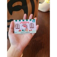 Thẻ Starbucks Hello Kitty