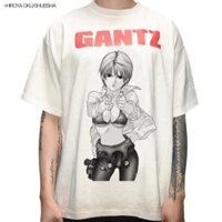 The SUGAR PUNCH GANTZ Phong Cách Mới Áo Thun Ngắn Tay Nam Nữ Cùng Phong Cách