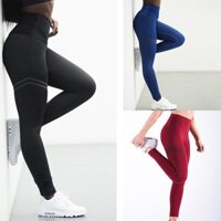 Thể Thao Mới Quần Yoga Nữ Quần Legging Cho Thể Dục Nylon Cao Cấp Quần Dài Nữ Hông Đẩy Lên Quần Nữ Tập Gym Quần Áo