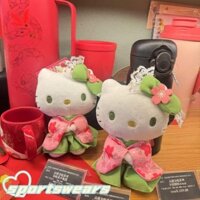 Thể THAO Sang Trọng Hello Kitty Pendent, Móc Khóa Mèo Con Mềm Matcha Kimono, Phụ Kiện Túi Nhồi Bông Kawaii Túi Sanrio Túi Mặt Dây Chuyền Quà Tặng