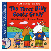 The Three Billy Goats Gruff Book and CD Pack Lift-the-Flap Fairy Tales