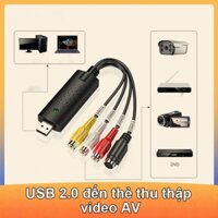 Thẻ thu USB một chiều để lưu video và âm thanh USB 2.0 cho video DVR TV DVD