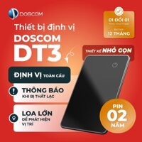 Thẻ Tìm Đồ Vật Thông Minh Doscom Tag DT3 - Tích Hợp Định Vị GPS Toàn Cầu - Dùng Cho ĐT iOS - Thời Lượng Pin 2 Năm