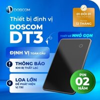 Thẻ Tìm Đồ Vật Thông Minh Doscom Tag DT3 - Tích Hợp Định Vị GPS Toàn Cầu - Dùng Cho iOs, Thời Lượng Pin 2 Năm