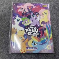 Thẻ Tour Phong Cách Mới My Little Pony Tình Bạn Thẻ Vĩnh Cửu Sách Thẻ Chuyên Dụng