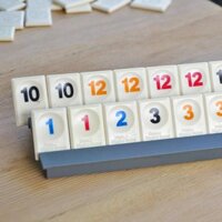 Thẻ trò chơi board Israel Mahjong Rummy Numbers Thẻ Mahjong Rummikub Little Good Egg Đồ chơi trò chơi board