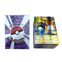 Thẻ Trò Chơi Team Pokémon 120 Thẻ Flash Tiếng Anh Pokemon Thẻ Chiến Đấu Pokemon Nhóm 80tag + 20Mega + 20gx